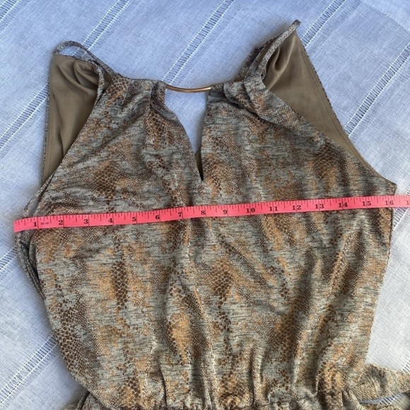 White House Black Market NWT snake skin print mini dress. - Picture 9 of 13